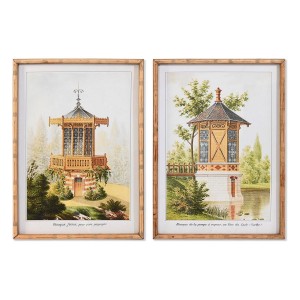 Quadro DKD Home Decor Abete...