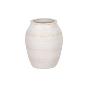 Vaso Crema Ceramica 25 x 25...