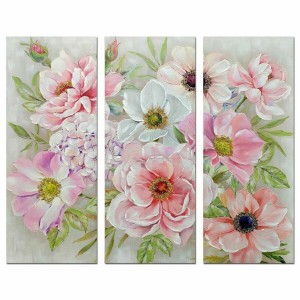 Quadro DKD Home Decor Fiori...