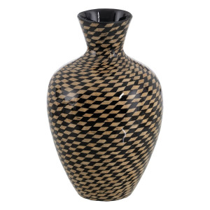 Vaso Nero Beige Bambù 28 x...