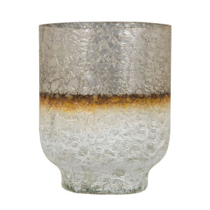 Vaso Cristallo Dorato...