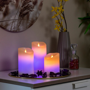 Candele a LED Multicolor...