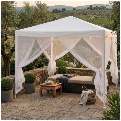 gazebo in acciaio