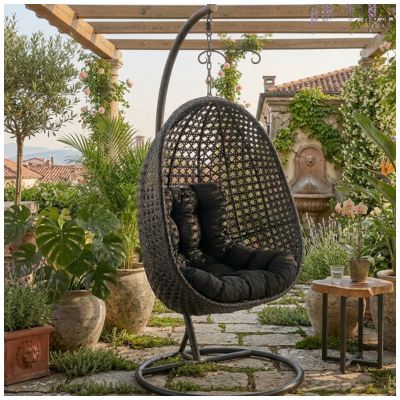 poltrone da giardino sospese